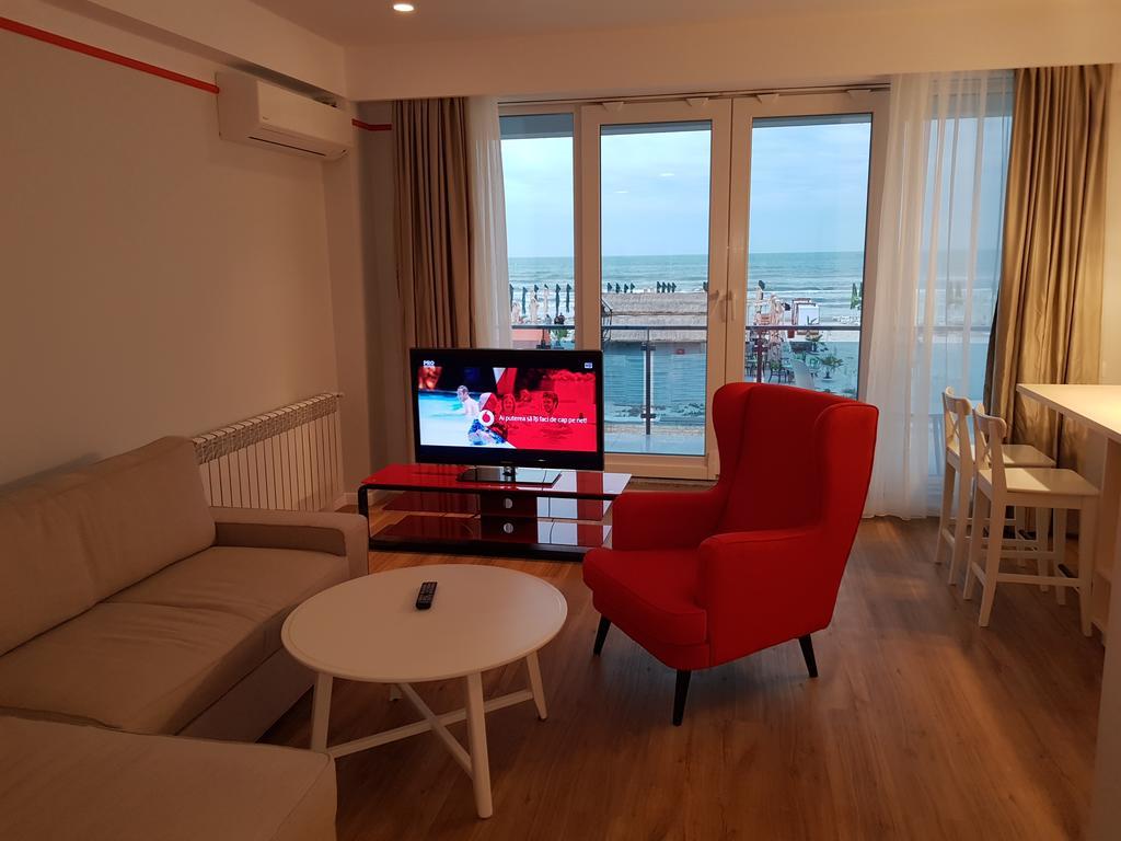 WAVE 1 Promenada Apartments Navodari Bagian luar foto